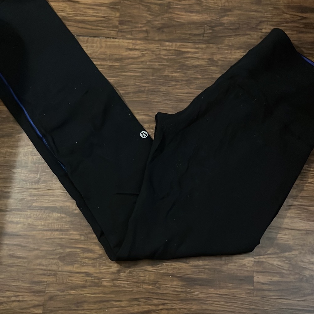 Lululemon sz 8 black long leggings